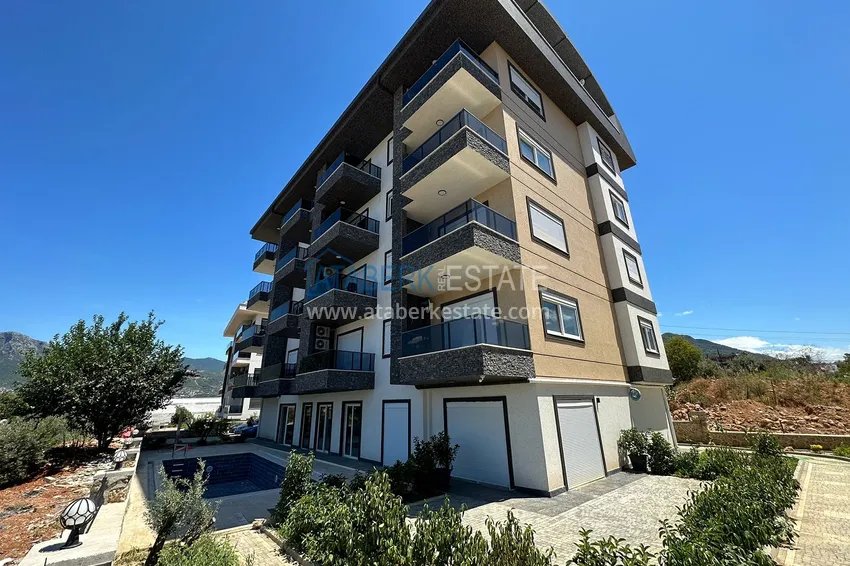 Квартиры с чистовой отделкой напрямую от застройщика в районе Оба, Алания 1 