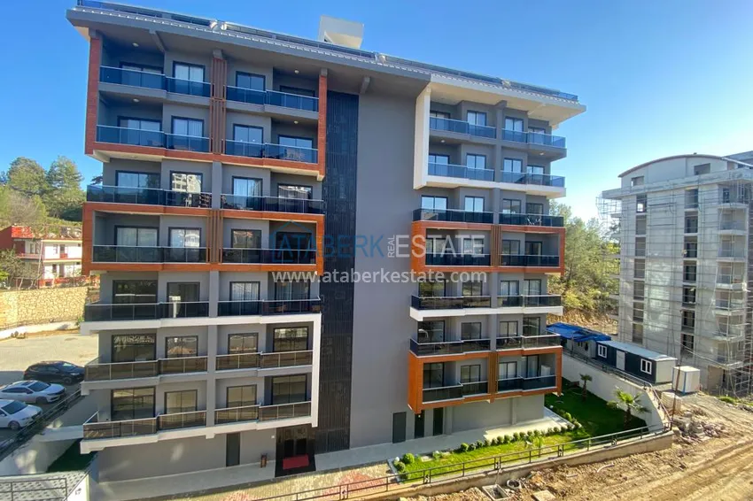 Двухкомнатные квартиры в Алании, район Авсаллар 1 