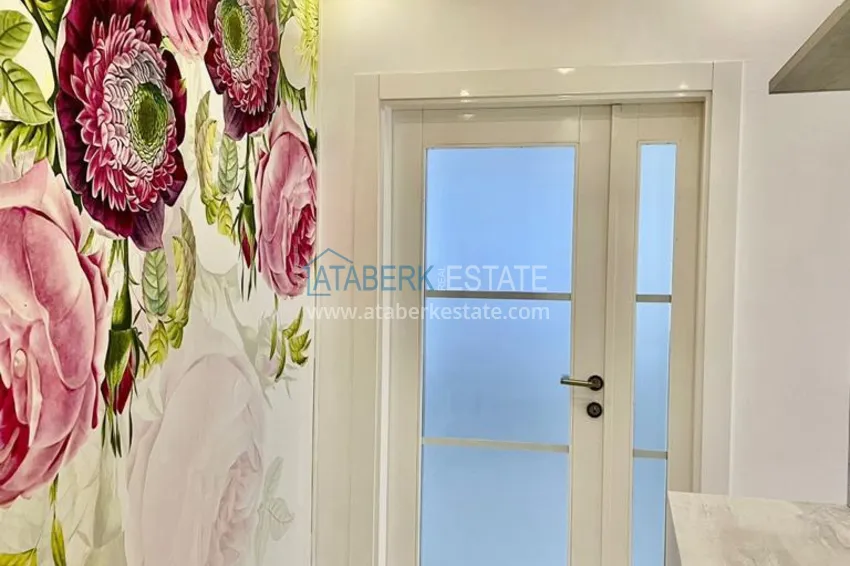 Приобрести Квартира 2+1 меблированная с видом на горы и море, район Махмутлар – Алания 2 