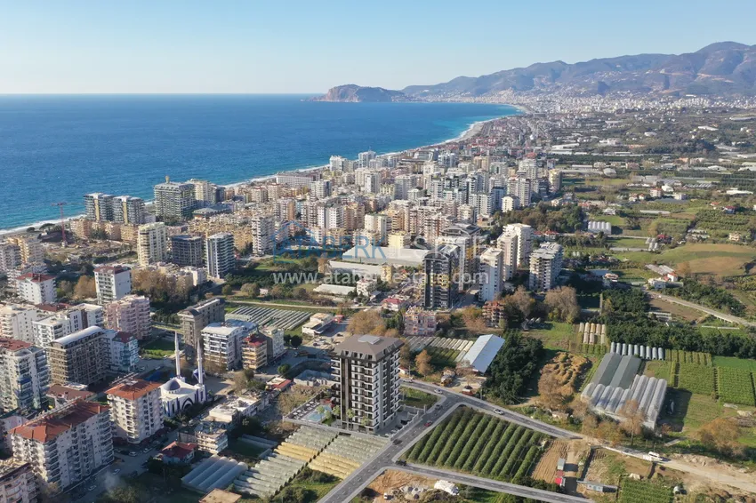 Роскошный жилой комплекс в Алании, район Махмутлар 1 