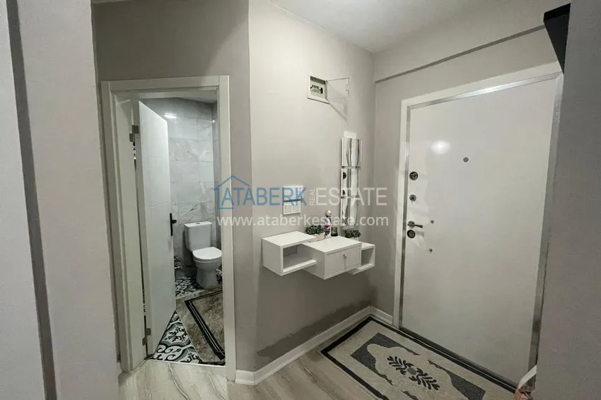 Приобрести Двухкомнатная меблированная квартира рядом с морем в европейском районе - Оба 1