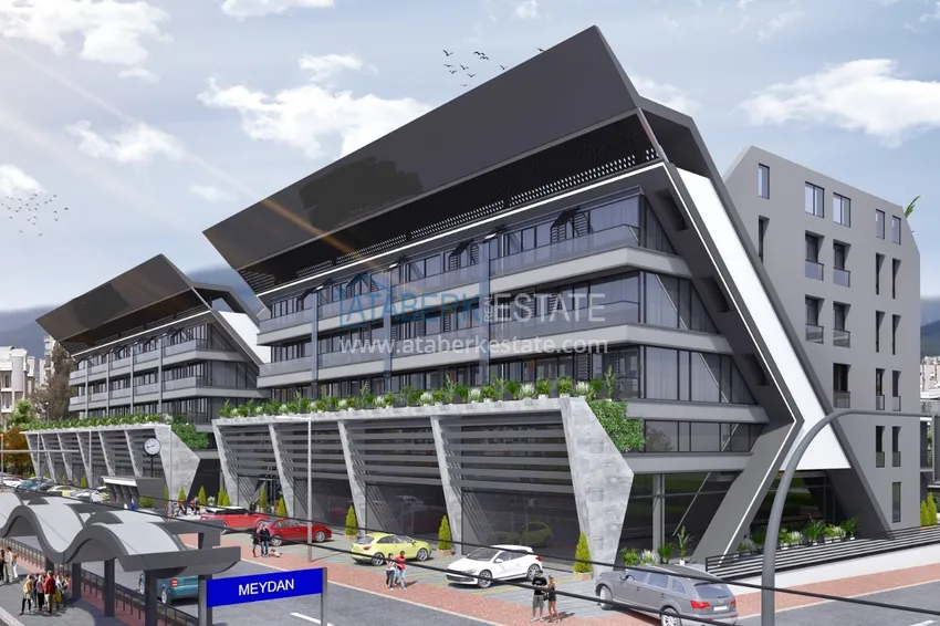 Современный бизнес-центр в активном деловом районе города – Муратпаша 5