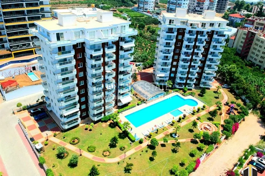 Квартира 2+1 меблированная с видом на горы и море, район Махмутлар – Алания 1 