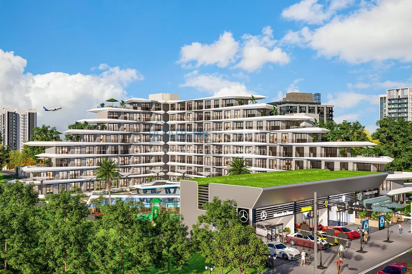 Новый проект роскошной резиденции в престижном районе Алтынташ - Анталья 1 