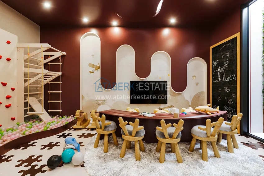 Новый проект роскошной резиденции в престижном районе Алтынташ - Анталья 29 