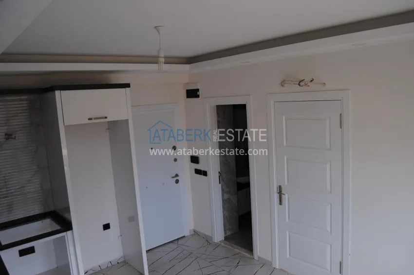 Приобрести Квартира 1+1 с видом на горы в новом комплексе с инфраструктурой, район Оба – Алания  1 