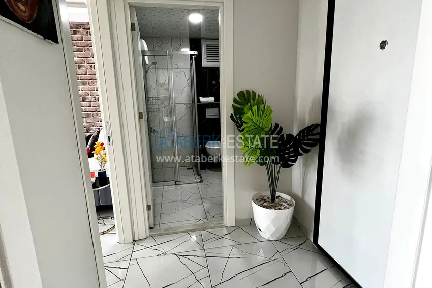 Приобрести Квартира 1+1 меблированная в Газипаше в молодом комплексе городского типа 1 