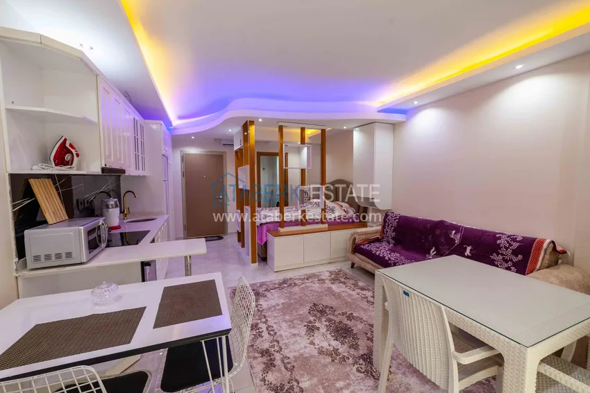 Приобрести Меблированная студия в Махмутларе – центр, первая береговая линия 2