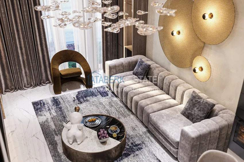 Приобрести Проект реновации! Новый проект Off-plan в центре Алании, район пляжа Клеопатра 2 