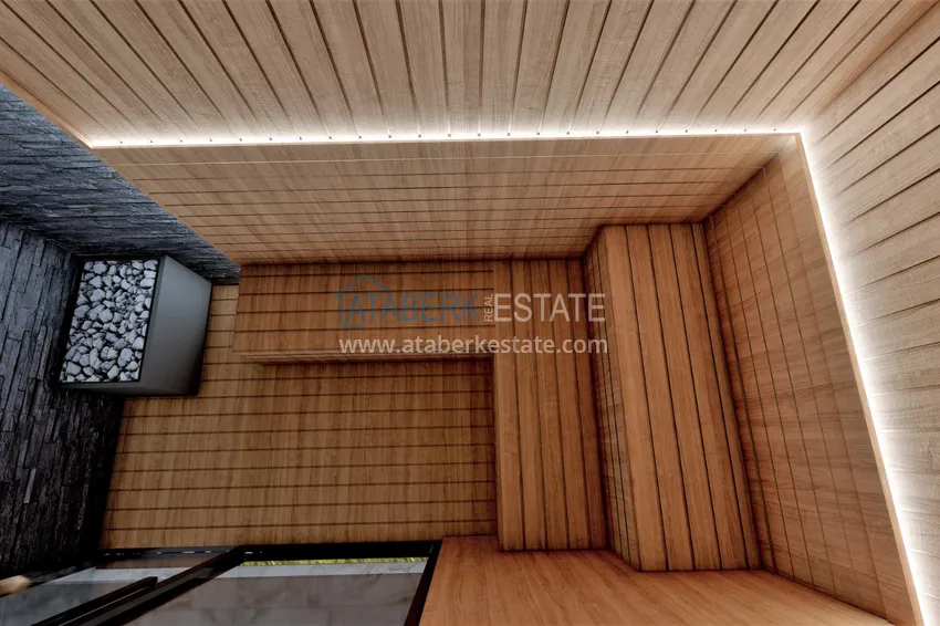 Новый инвестиционный проект жилого комплекса в Авсалларе с закрытой благоустроенной территорией 20 