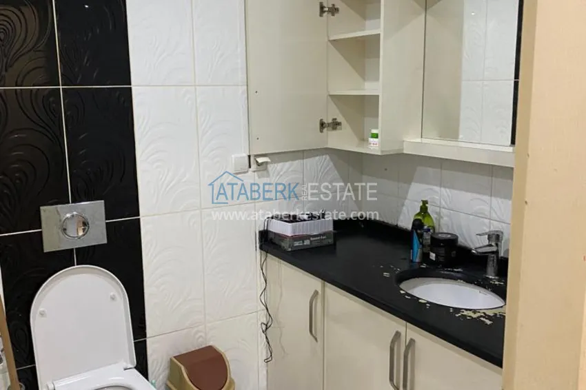 Приобрести Трехкомнатная квартира с мебелью в 100 метрах от моря – Алания, район Тосмур 19 