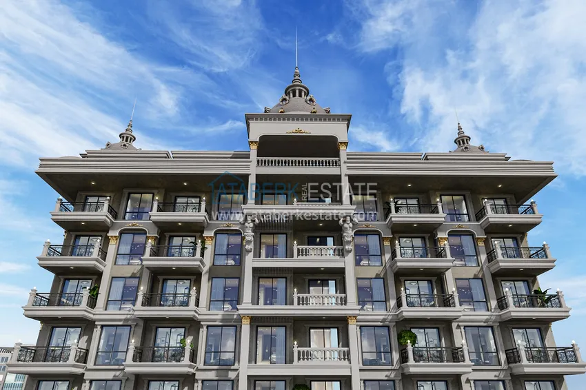 Резиденция в центре Алании на этапе проекта – квартиры по минимальным стартовым ценам 22 