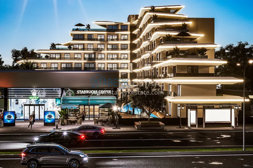 Новый проект роскошной резиденции в престижном районе Алтынташ - Анталья 21 