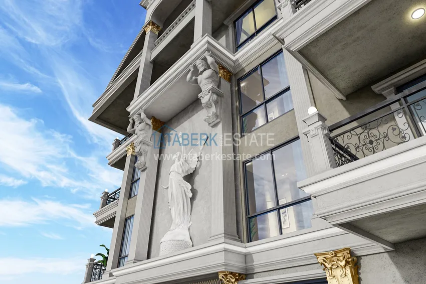 Резиденция в центре Алании на этапе проекта – квартиры по минимальным стартовым ценам 23 