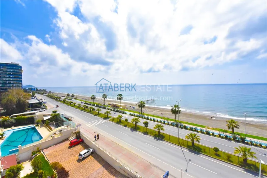 Приобрести Квартира 2+1 «под ключ» на первой береговой линии с прямым видом на море – Алания, Махмутлар. Подходит для гражданства 23