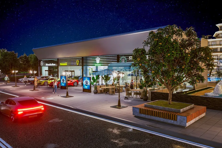 Новый проект роскошной резиденции в престижном районе Алтынташ - Анталья 24 