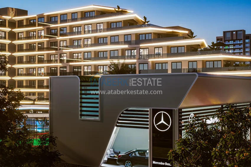 Новый проект роскошной резиденции в престижном районе Алтынташ - Анталья 26 