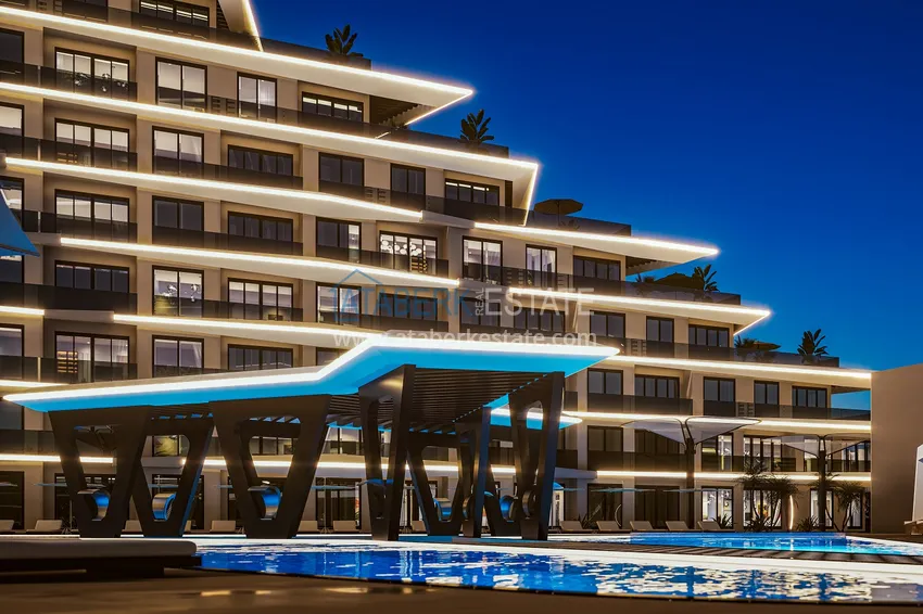 Новый проект роскошной резиденции в престижном районе Алтынташ - Анталья 27 