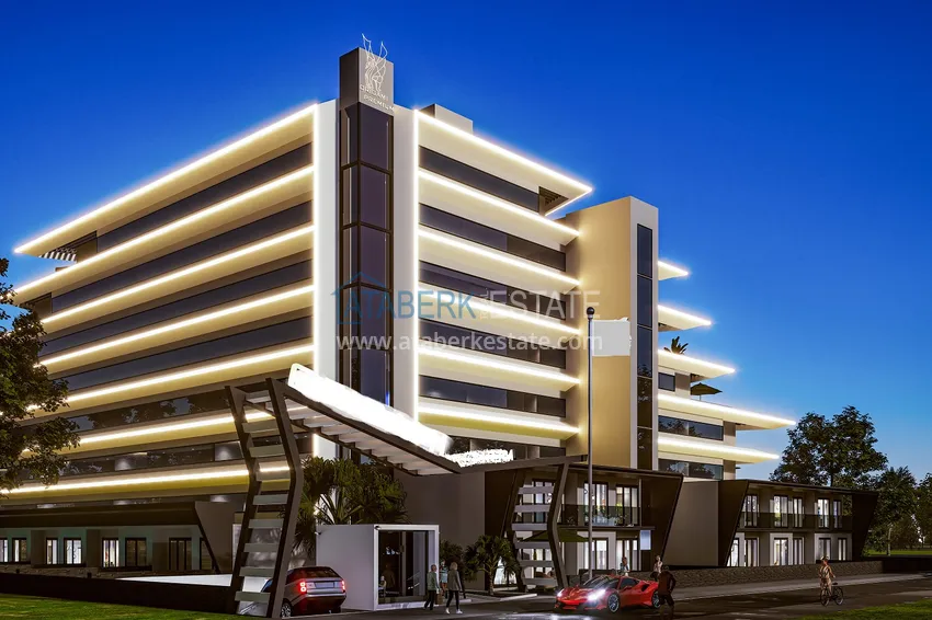 Новый проект роскошной резиденции в престижном районе Алтынташ - Анталья 28 