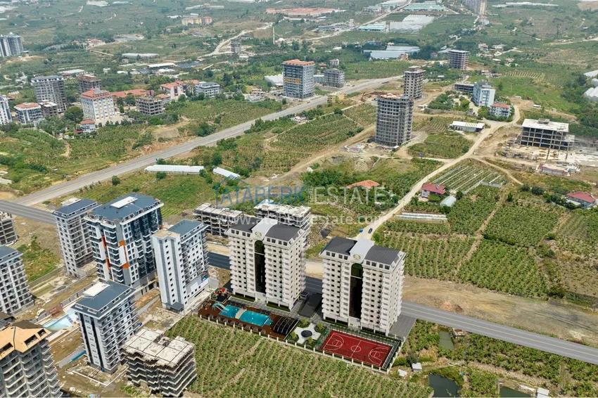 Новый инвестиционный проект на этапе строительства в Махмутларе – Алания 3 