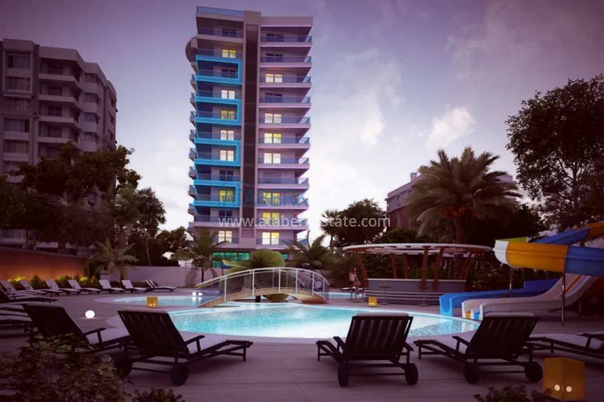 Меблированная студия в Махмутларе – центр, первая береговая линия 3