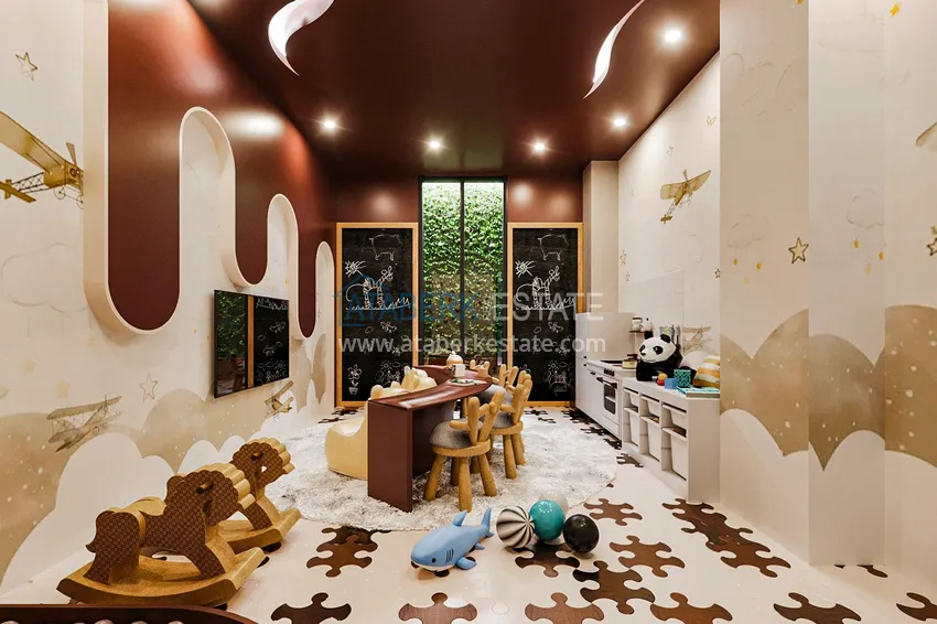 Новый проект роскошной резиденции в престижном районе Алтынташ - Анталья 30 