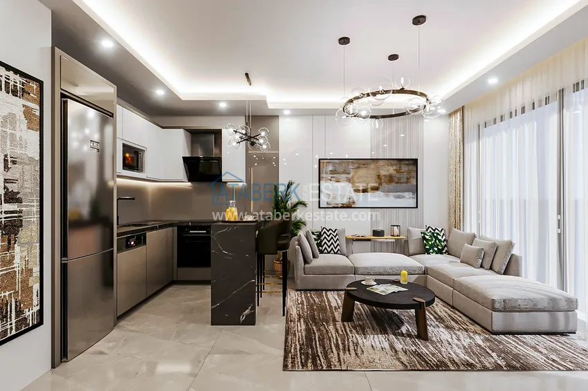 Приобрести Новый проект роскошной резиденции в престижном районе Алтынташ - Анталья 3 