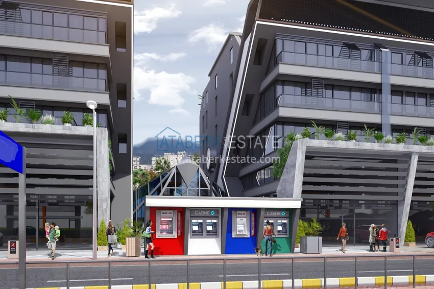 Современный бизнес-центр в активном деловом районе города – Муратпаша 10