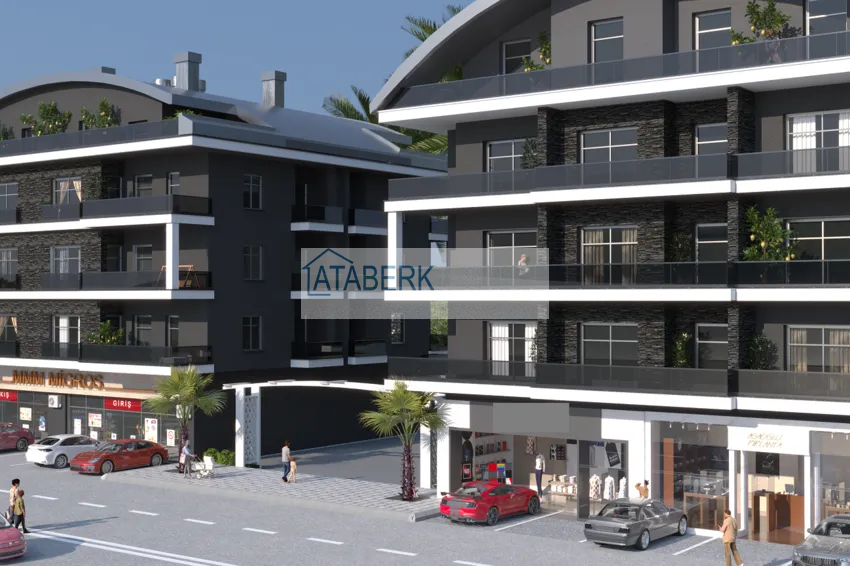 Новый проект современного жилого комплекса в районе Оба, Алания 3 