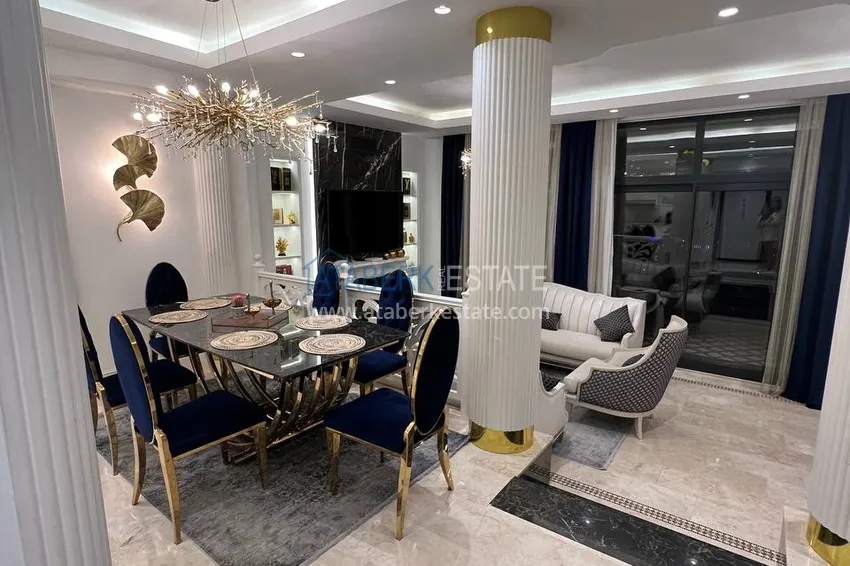 Приобрести Видовая двухэтажная вилла с роскошной мебелью и видом на море, район Махмутлар – Алания 2