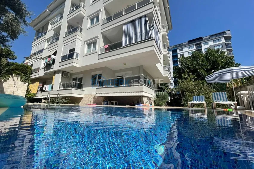 Аренда двухкомнатной квартиры в центре Алании в небольшом уютном комплексе  2 