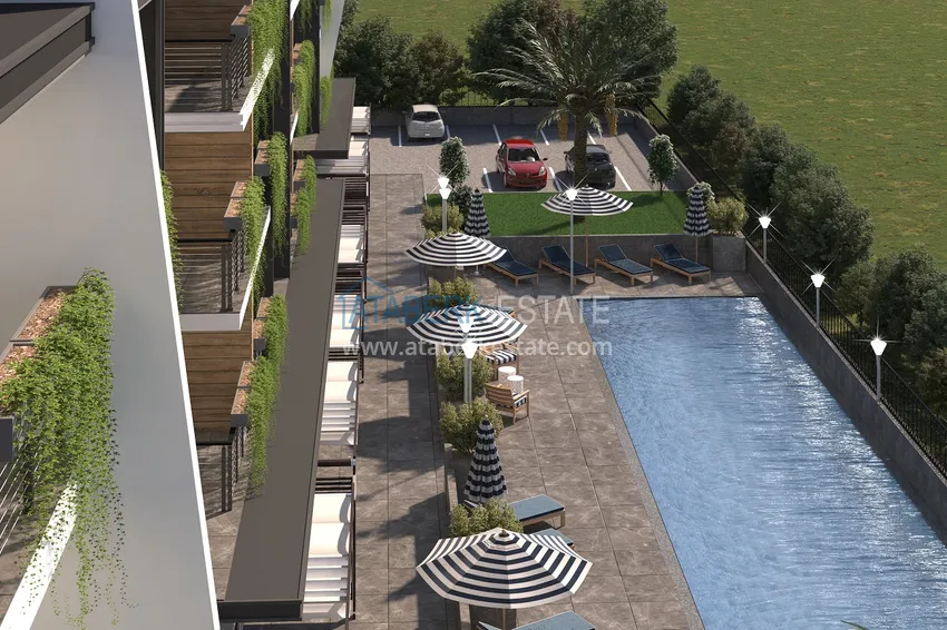 Инвестиционная недвижимость в строящемся комплексе в Анталии, район Алтынташ 3 