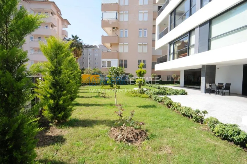 Недвижимость под ВНЖ. Трехкомнатная квартира с видом на горы в молодой резиденции в 50 метрах от моря - центр Алании  3 