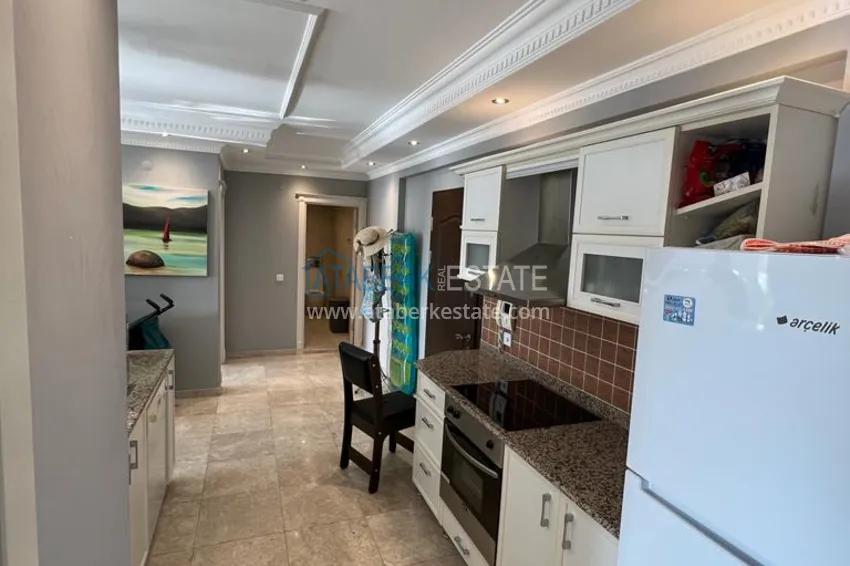 Приобрести Квартира 2+1 с мебелью и видом на море в комплексе с инфраструктурой, район Оба – Алания 3