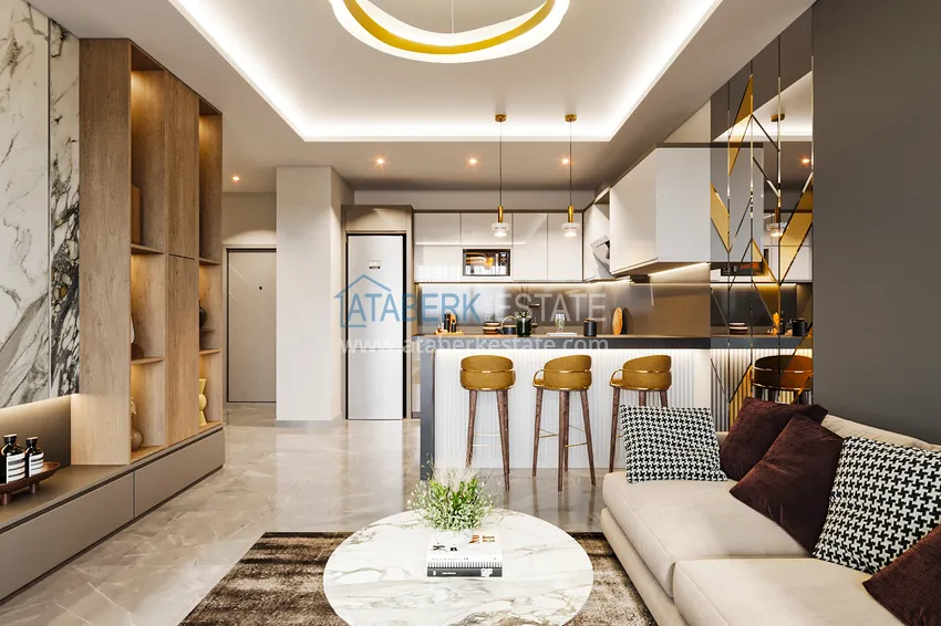 Приобрести Новый проект роскошной резиденции в престижном районе Алтынташ - Анталья 4 