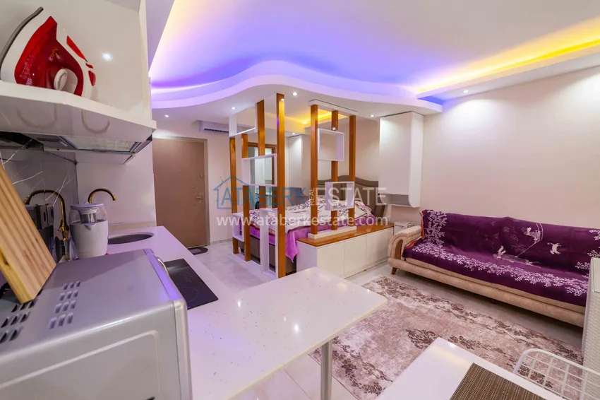 Приобрести Меблированная студия в Махмутларе – центр, первая береговая линия 4