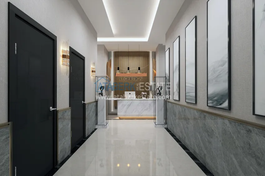 Квартира 1+1 от инвестора в бутик-комплексе на завершающем этапе строительства, район Кестель - Алания  6 