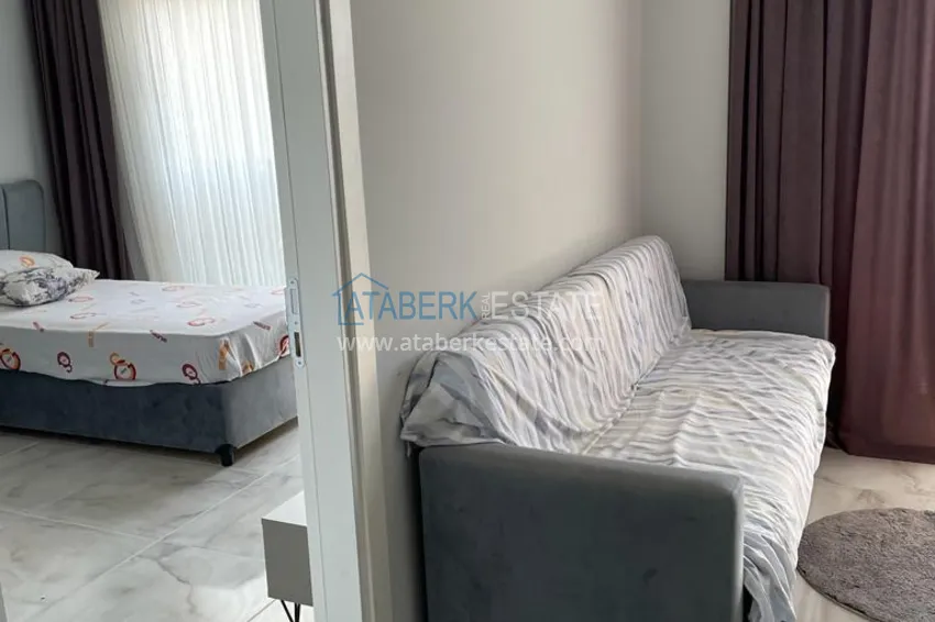 Приобрести Двухкомнатная квартира «под ключ» в Алании – Газипаша, район Пазарджи  1 