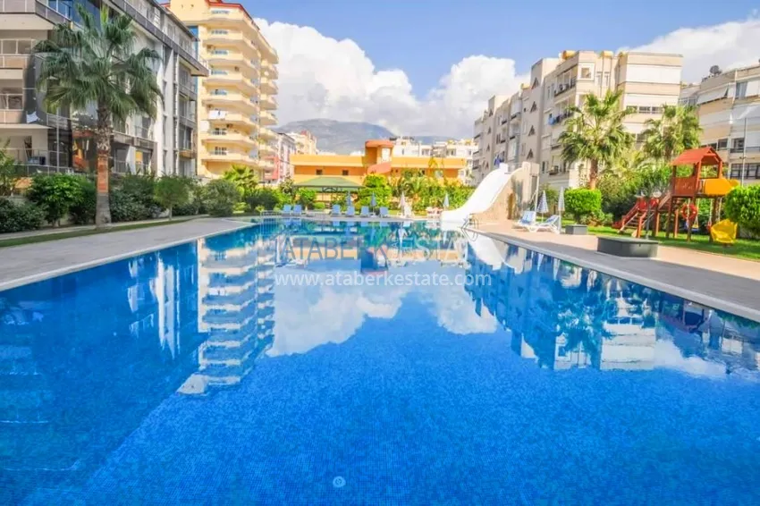 Квартира 2+1 «под ключ» на первой береговой линии с прямым видом на море – Алания, Махмутлар. Подходит для гражданства 3