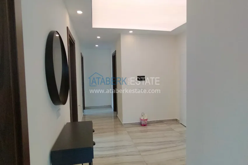 Приобрести Недвижимость под ВНЖ. Трехкомнатная квартира с видом на горы в молодой резиденции в 50 метрах от моря - центр Алании  4 