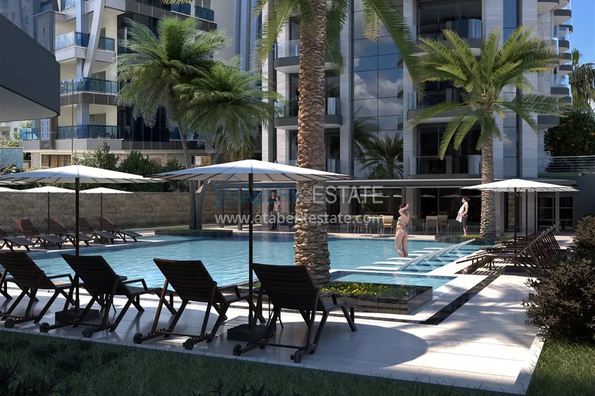 Жилой комплекс премиум-класса на первой береговой линии в районе Махмутлар, Алания 5 