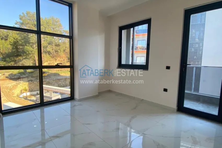 Приобрести Двухкомнатные квартиры в Алании, район Авсаллар 6 