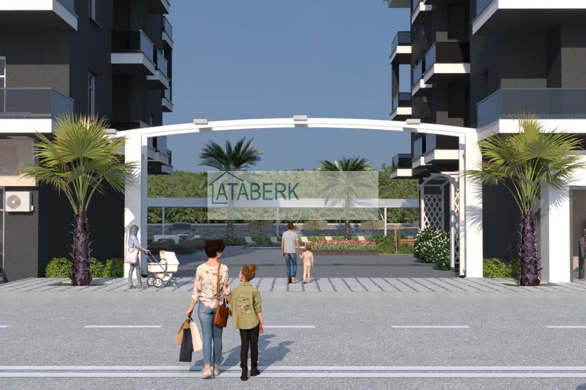 Новый проект современного жилого комплекса в районе Оба, Алания 5 