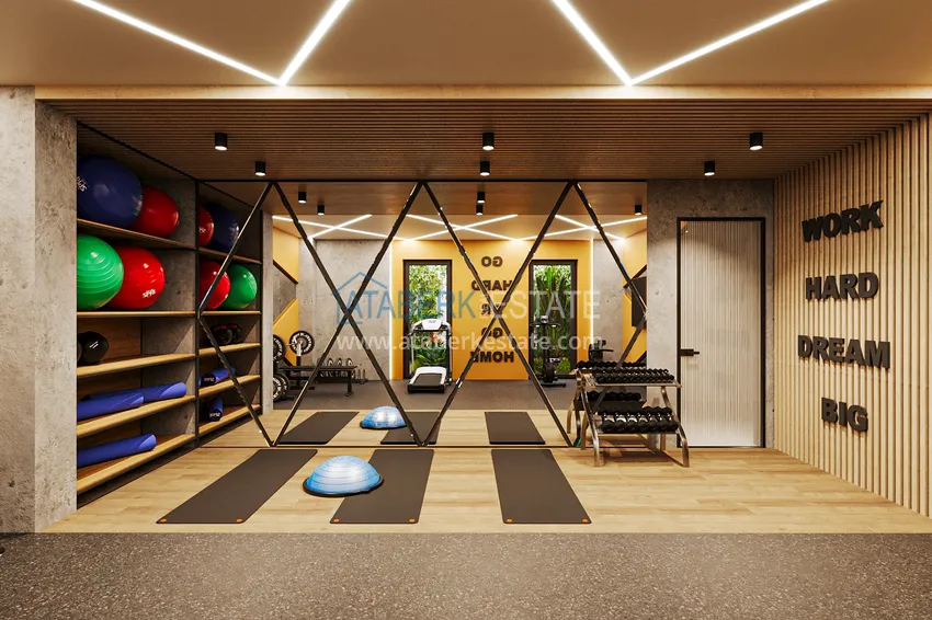 Новый проект роскошной резиденции в престижном районе Алтынташ - Анталья 32 