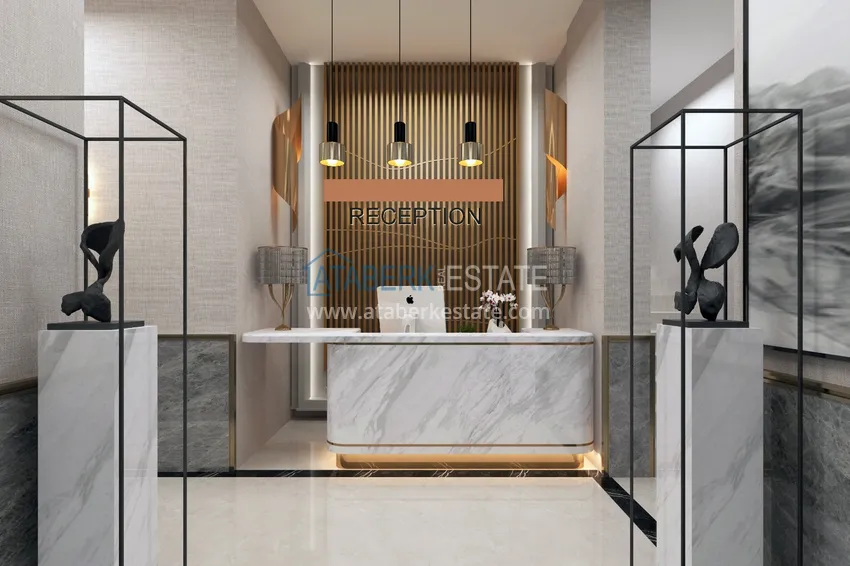 Квартира 1+1 от инвестора в бутик-комплексе на завершающем этапе строительства, район Кестель - Алания  7 