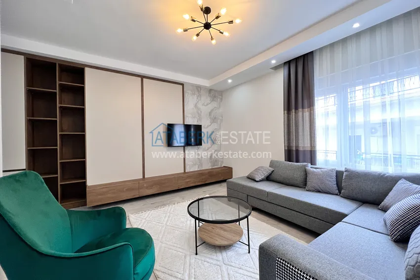 Приобрести Пентхаус-дуплекс 3+1 с мебелью в европейском малоэтажном районе Алании, Оба 4 