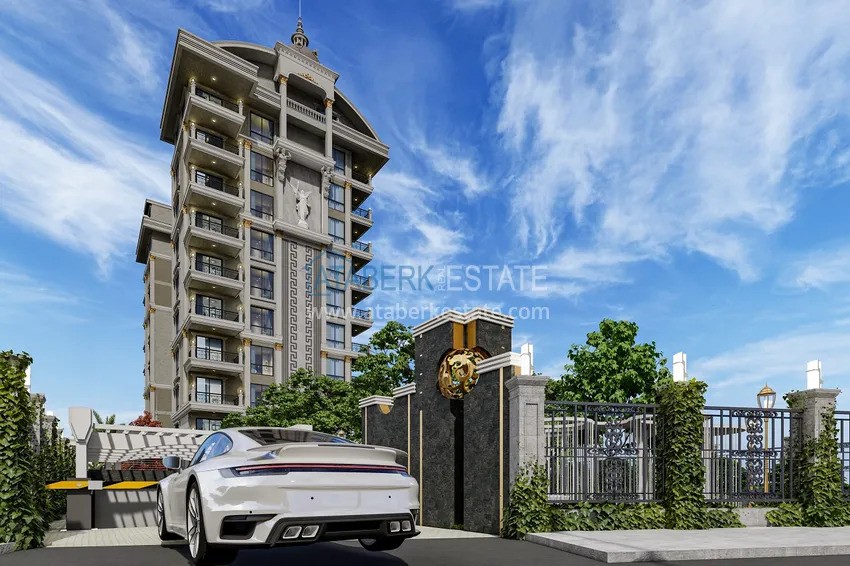 Резиденция в центре Алании на этапе проекта – квартиры по минимальным стартовым ценам 4 