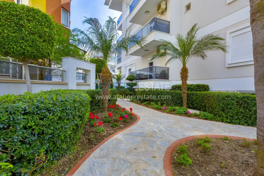 Квартира 2+1 с мебелью и застеклённым балконом, Алания, Оба 5 