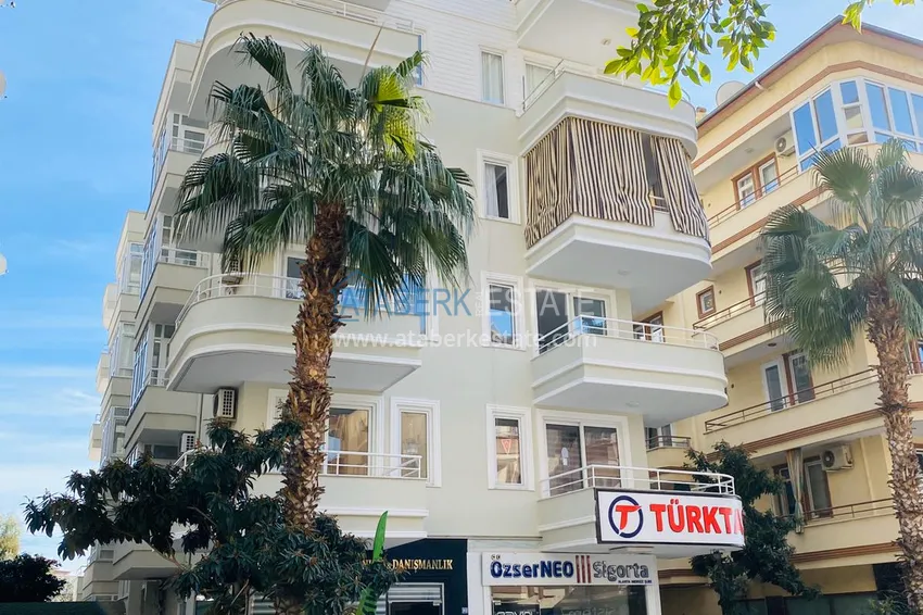 Аренда двухкомнатной квартиры в центре Алании с видом на горы №17 7 