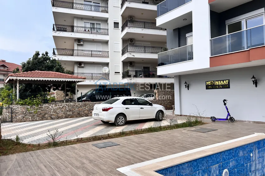 Пентхаус-дуплекс 3+1 с мебелью в европейском малоэтажном районе Алании, Оба 5 